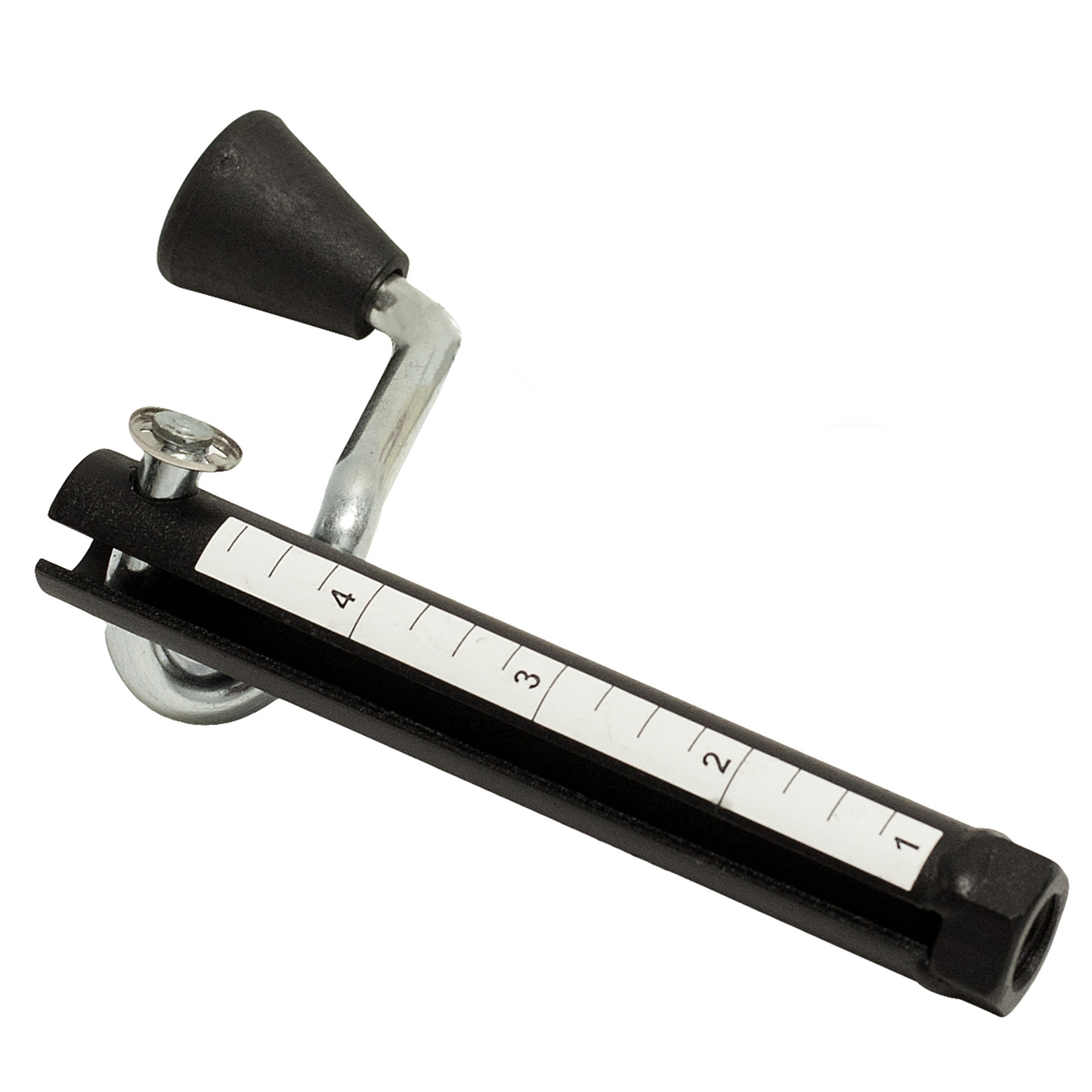 Swisher Replacement Height Adjustment Assembly — Heavy-Duty Metal, Foldable Handle, Model# H7N